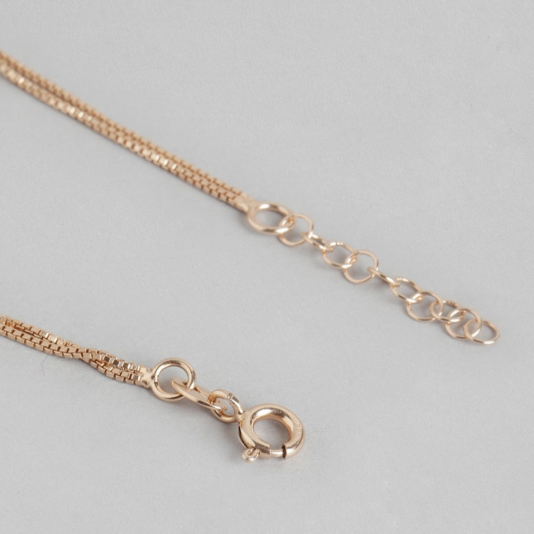Dainty Silver Heart 925 Silver Anklets