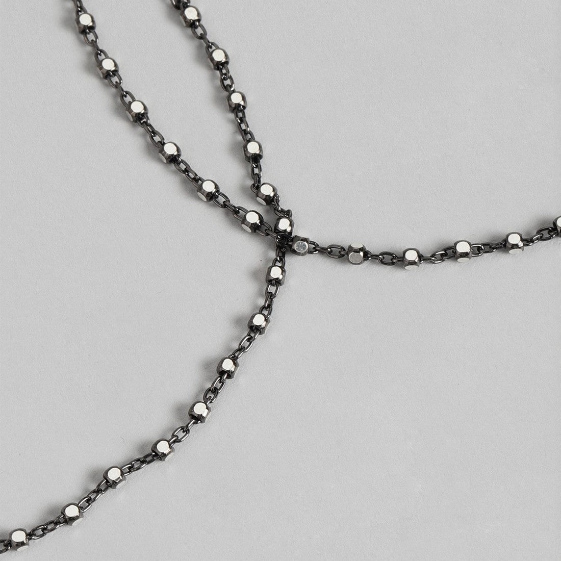 Dice-Chain-Lock 925 Sterling Silver Anklet