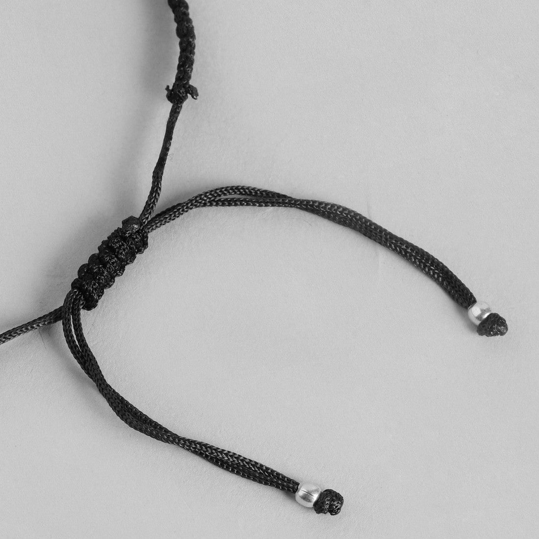 Traditional 925 Silver and Thread Anklet