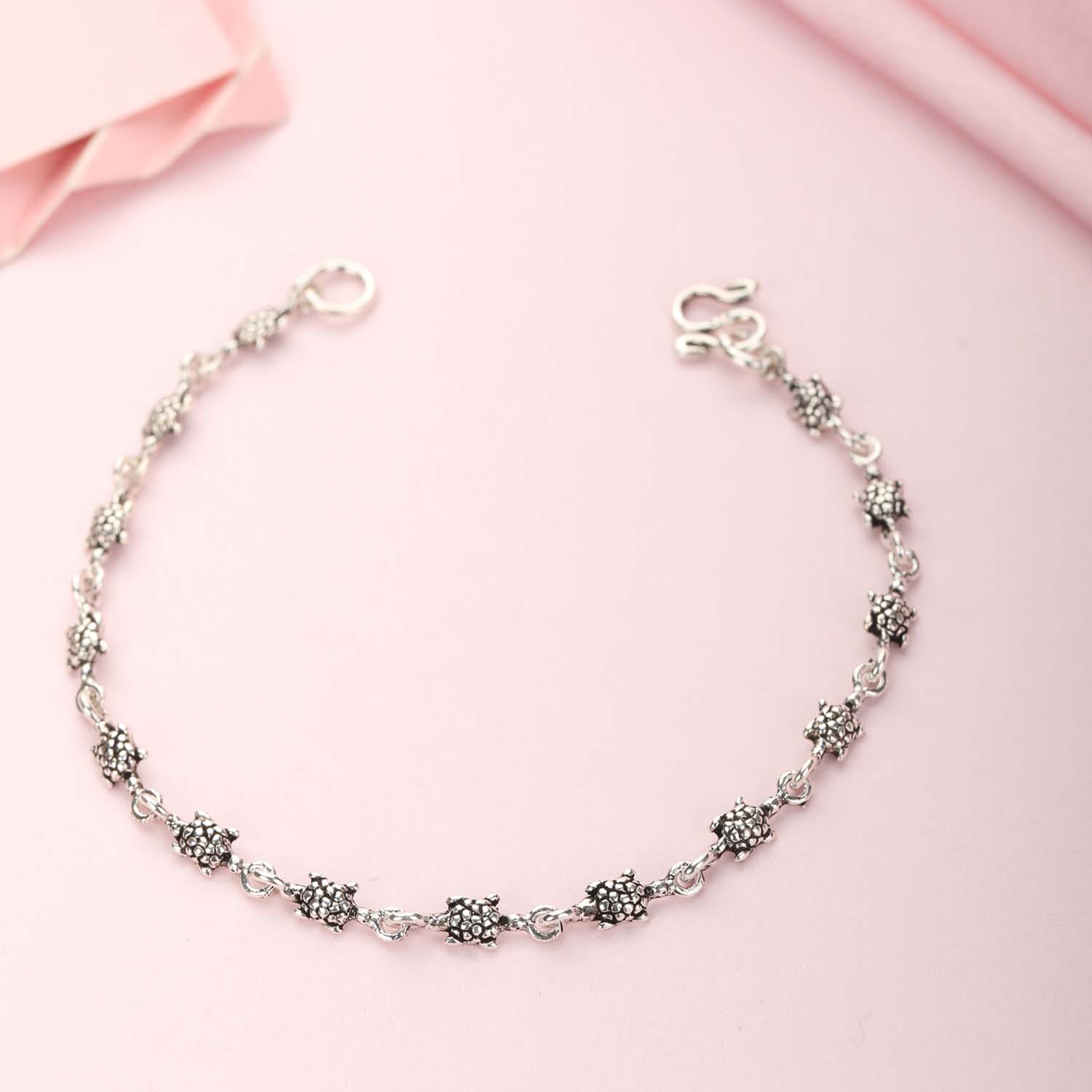 Turtle-y in Love With This 925 Silver Bracelet