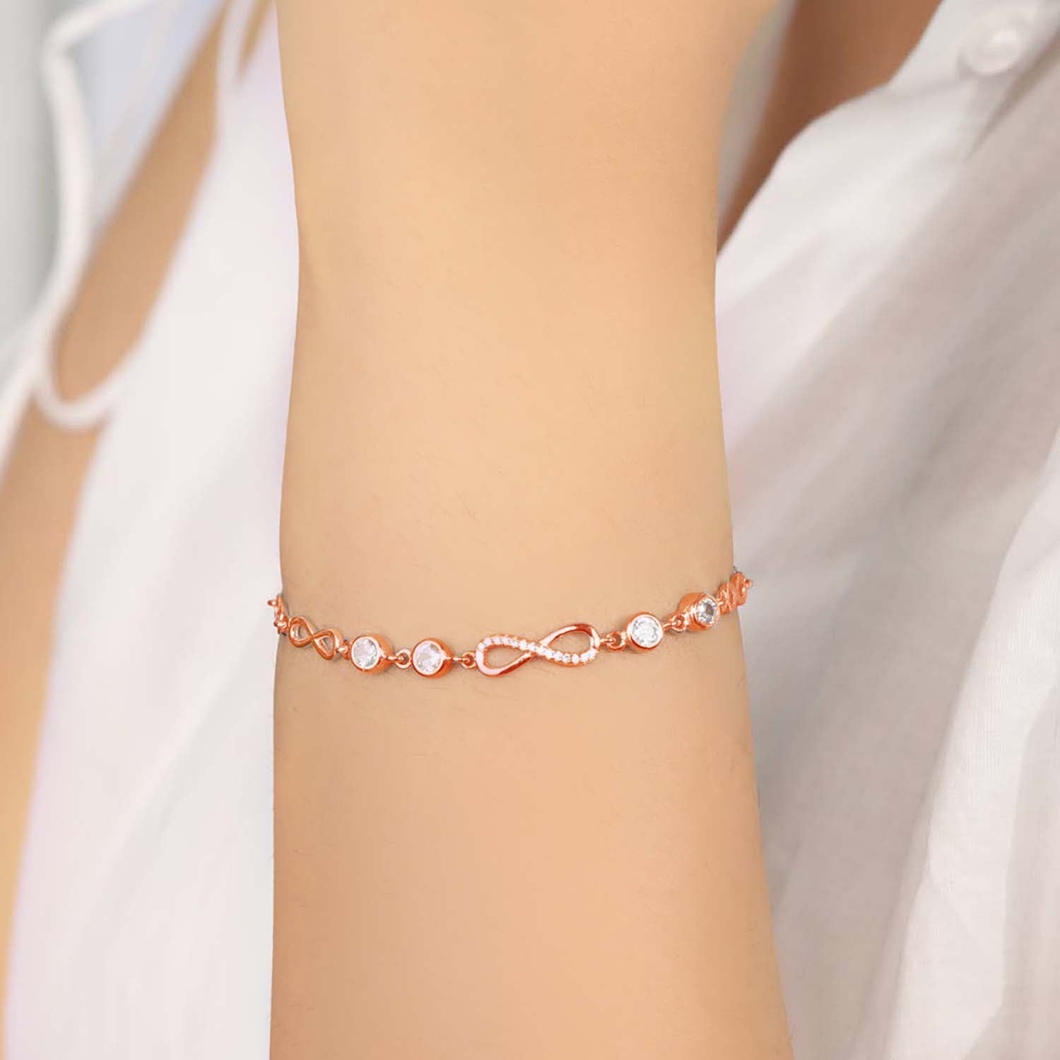 Forever Together 925 Silver Bracelet - Valentines Edition with Gift Box