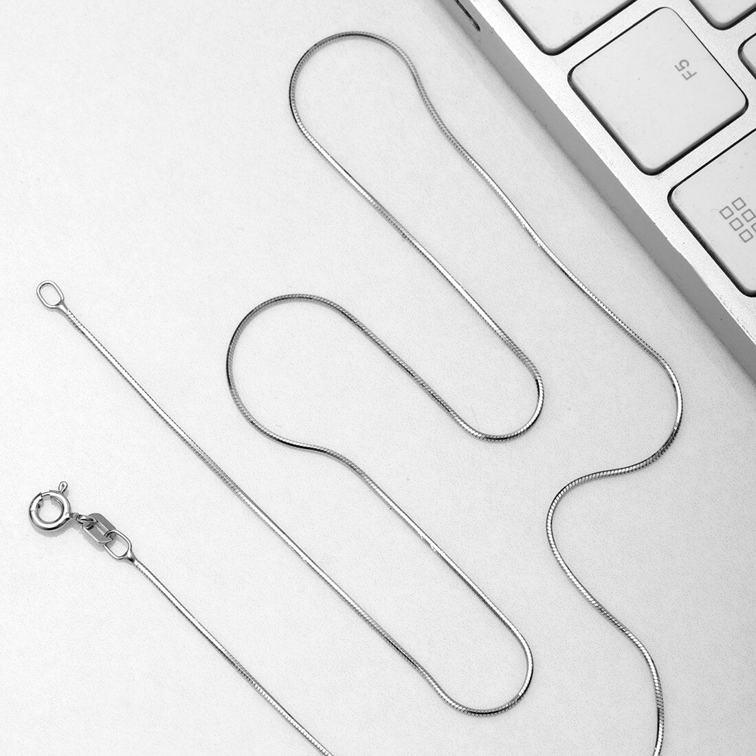 Minimalistic snake 925 Sterling chain