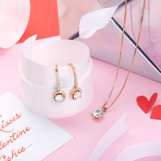 Solitary Romance 925 Silver Combo - Valentines Edition With Gift Box