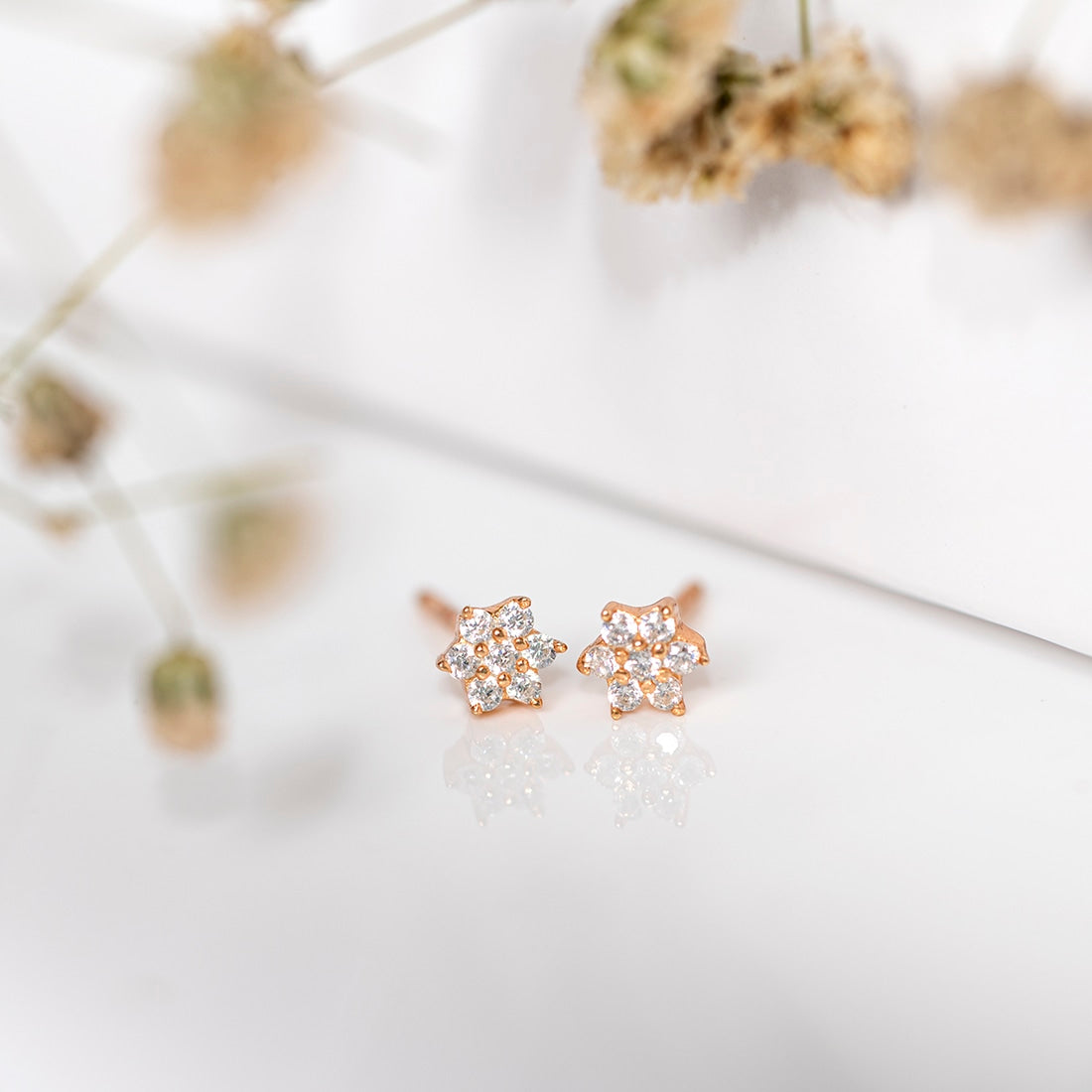 Queen Bee Gold and Diamond Stud Earrings | Designer Fine Jewelry by Sara  Weinstock