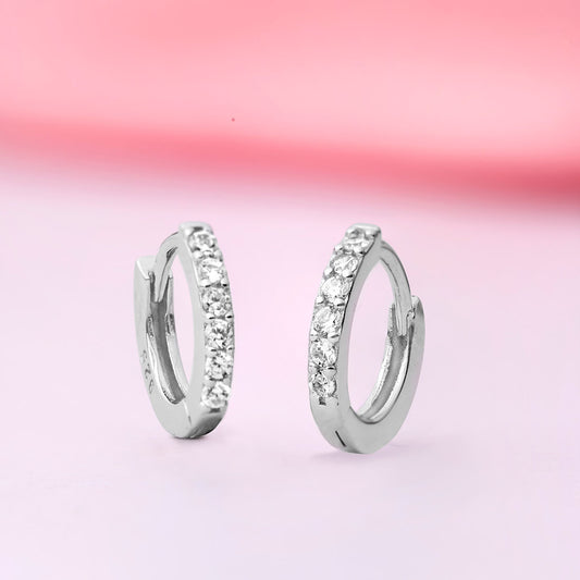 The Classic Moment Hoop 925 Silver Earrings