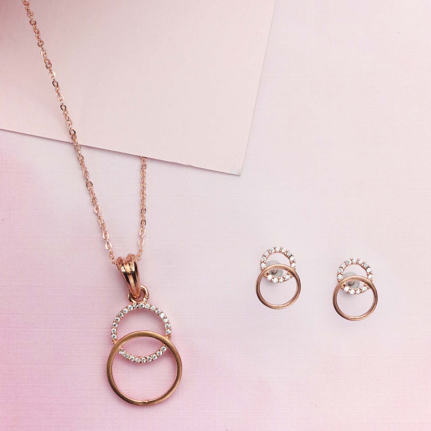 Circle of Togetherness 925 Silver Jewellery Set