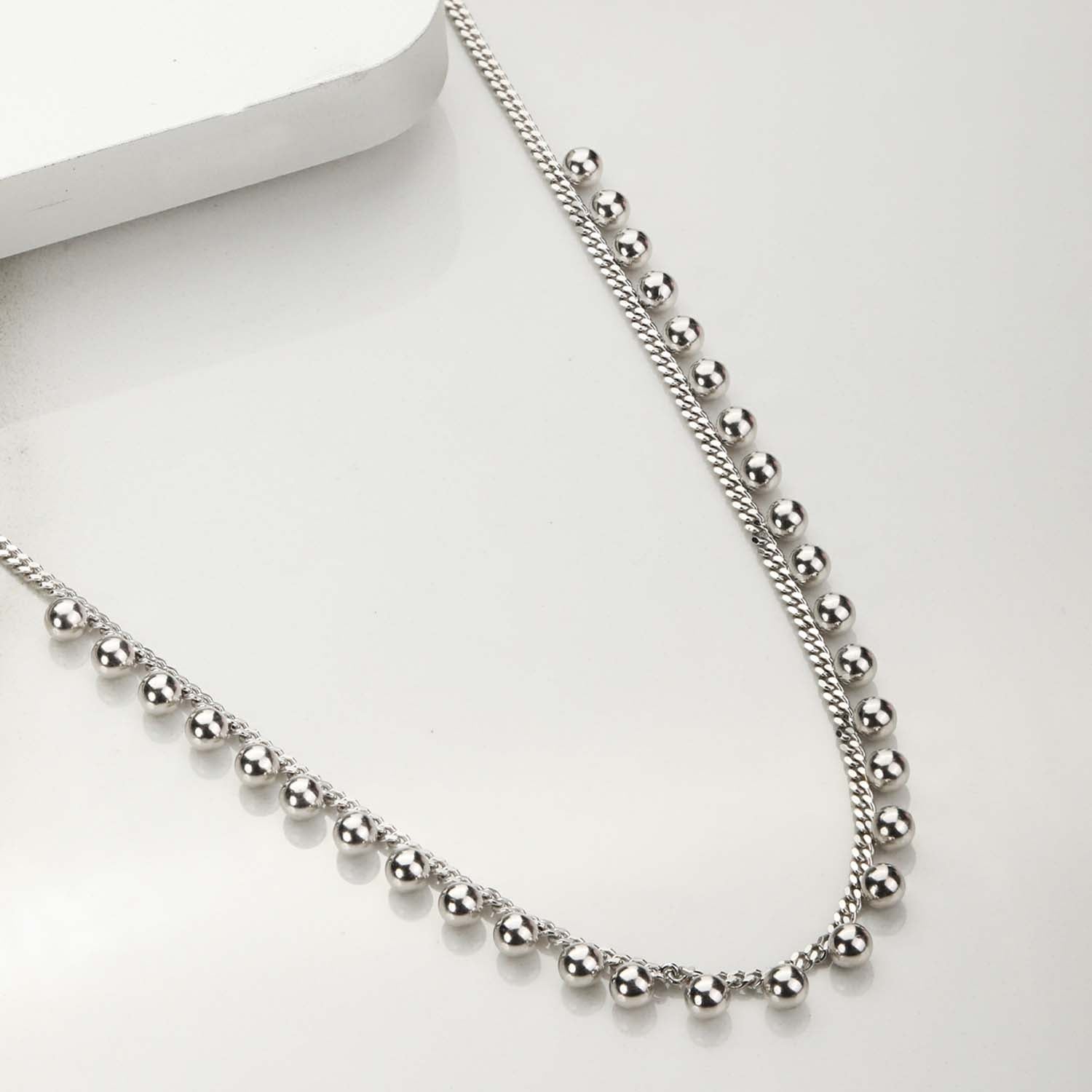 Charismatic Balls Silver 925 Silver Necklace