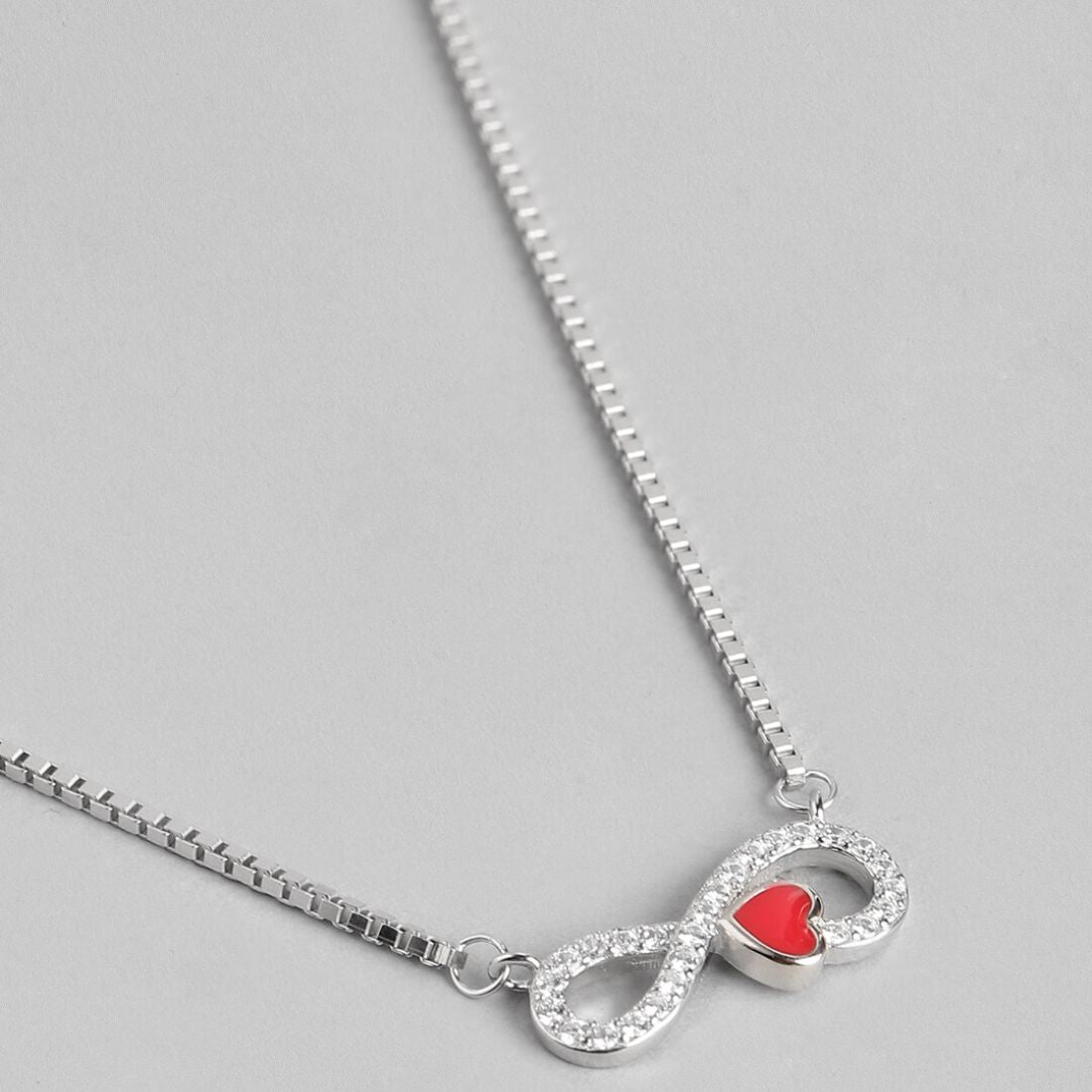 Infinite Love 925 Silver Necklace