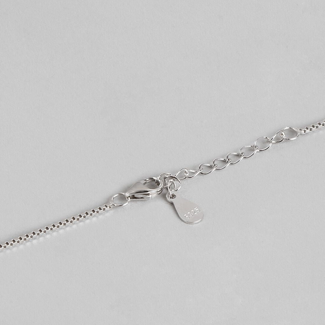 Crossover Minimal 925 Silver Necklace