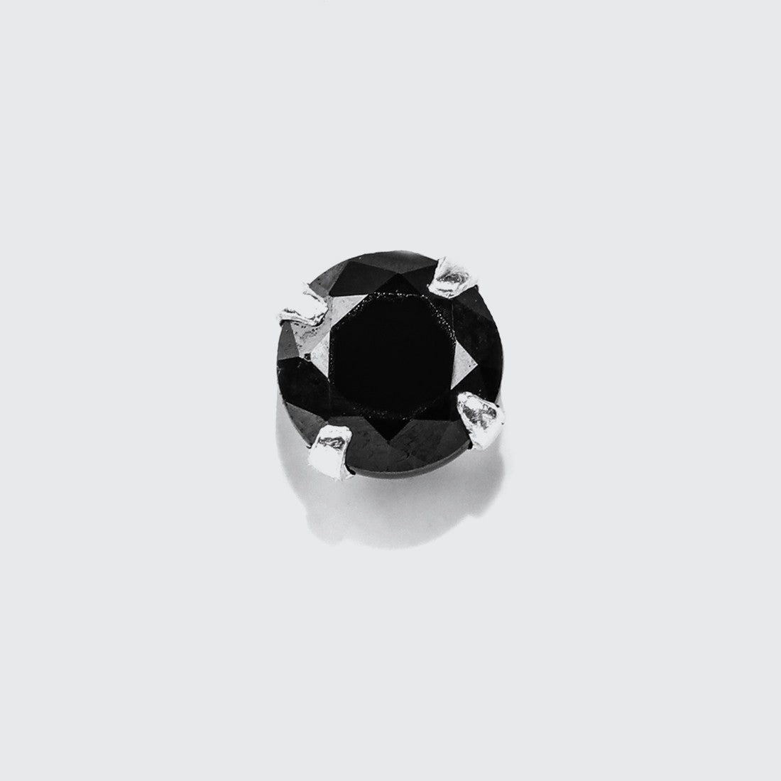 Evergreen Black 925 Silver Nose Pin