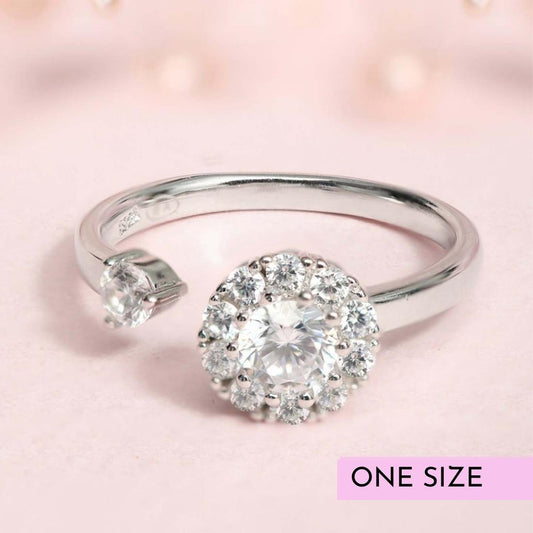 The Rotating 925 Silver Ring (Adjustable)