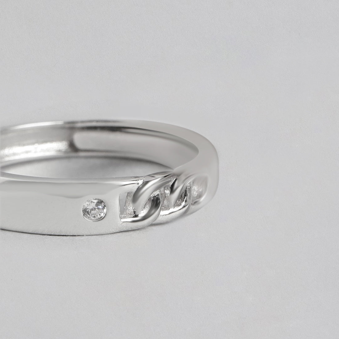 Timeless 925 Sterling Silver Ring for Him