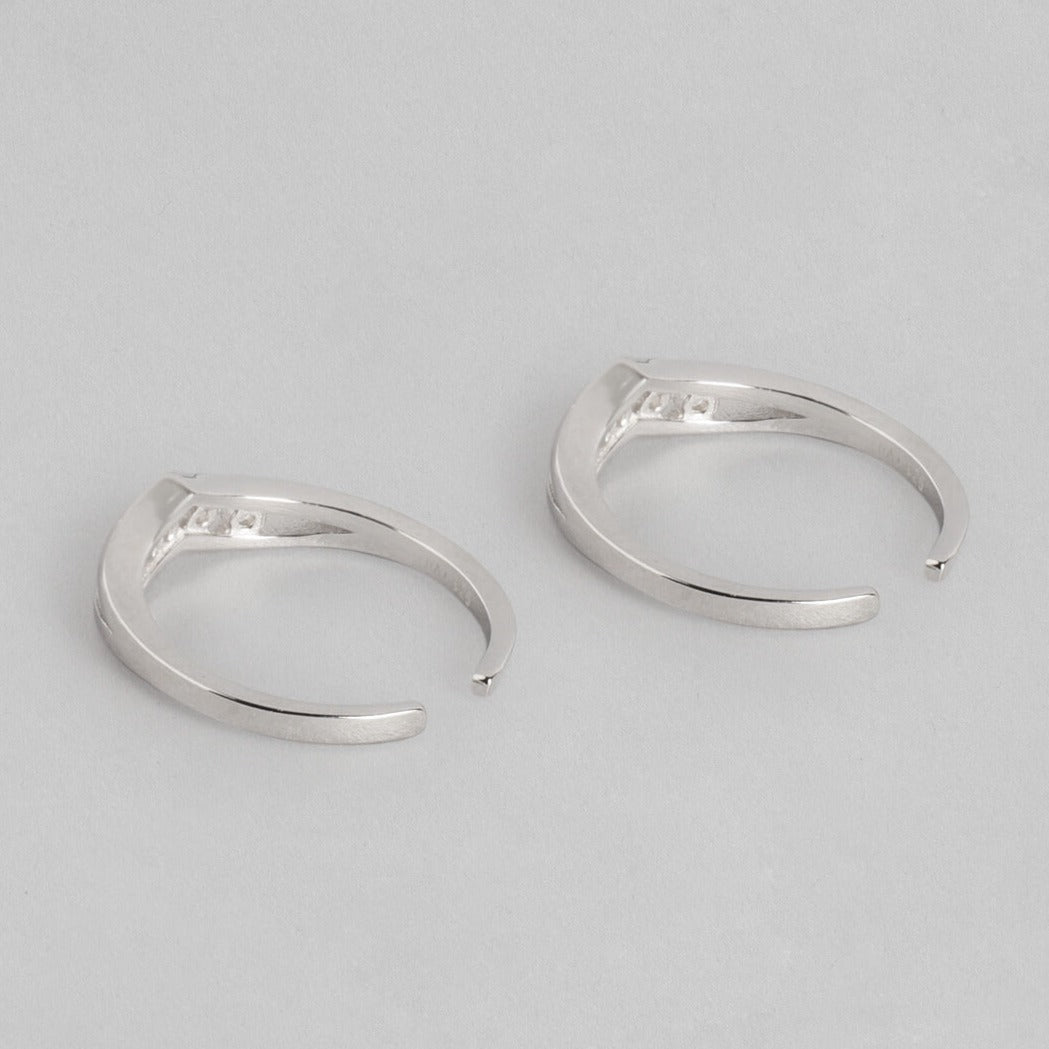 Minimal 925 Silver Toe Ring